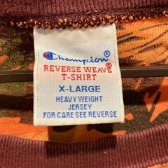 Champion Reverse Weave T-shirt XL アロハの画像
