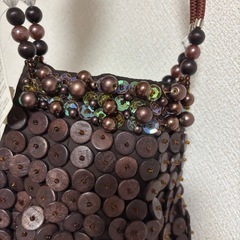 カシュカシュ　新品　バッグ　ビーズ　定価7180円　の画像