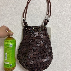 カシュカシュ　新品　バッグ　ビーズ　定価7180円　の画像