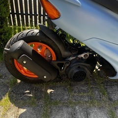 ライブディオaf34,af35用ロンホイ +125mmエンジンブラケットの画像