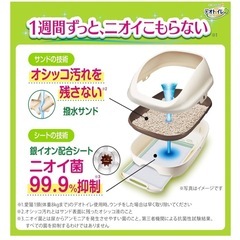 猫トイレ 大型 新品同様の画像