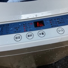 O2508-732 YAMADA SELECT 全自動電気洗濯機 5kg 動作確認済み 2019年製 中古の画像