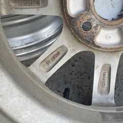 ダイハツ軽自動車　中古純正アルミ　14×4.5J +45の画像