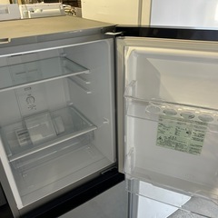 美品2022 aqua冷蔵冷凍庫　126Lの画像