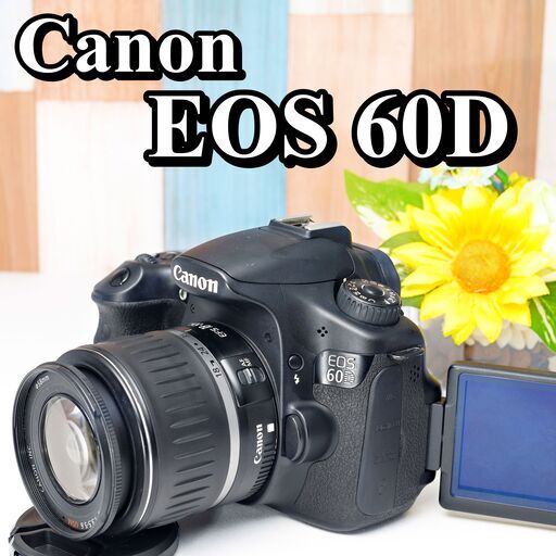 ❤Canon EOS 60D❤手振れ補正＆望遠レンズ❤スマホ転送OK❤美品❤ ❤Canon EOS 60D❤スマホ転送OK❤手振れ補正＆望遠レンズ❤美品