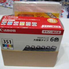 💗未使用💗キャノン純正大容量インクカートリッジ　３５１ＸＬ－３５０ＸＬ　６色の画像
