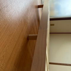 木製シングルベッドの画像