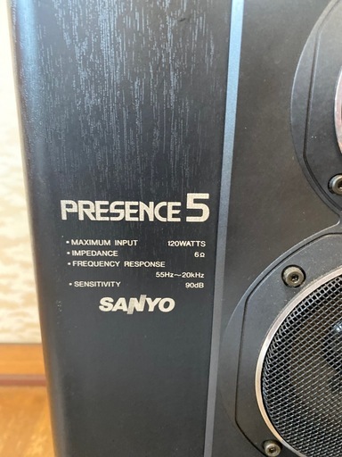 Sanyo PRESENCE 7 スピーカー Sanyo PRESENCE 7 スピーカー