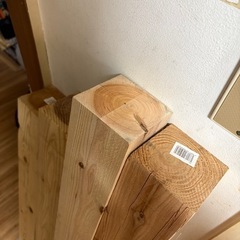 90角　材木の画像
