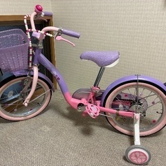 16インチ　女の子向け自転車の画像