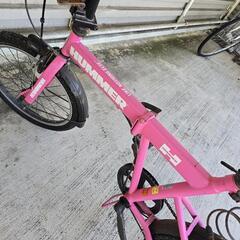ハマー　自転車　要修理の画像