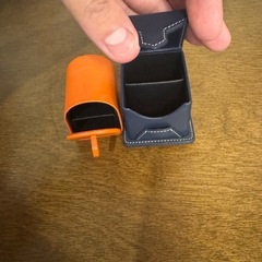 革製　小物(印鑑)入れの画像