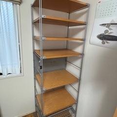 無印良品のステンレスユニットシェルフ(大)を無償で差し上げます！の画像