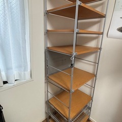 無印良品のステンレスユニットシェルフ(大)を無償で差し上げます！の画像