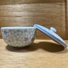 【新品】有田焼 茶器揃 徳三郎作「京桜」の画像