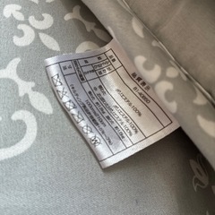 枕1＋シングル敷布団2枚＋もこもこシーツ2枚の画像