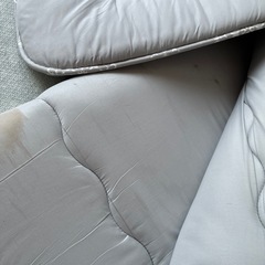 枕1＋シングル敷布団2枚＋もこもこシーツ2枚の画像