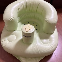 リッチェルふかふかベビーチェア／お風呂ベビーバス の画像
