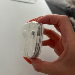 Apple純正のイヤホンの画像