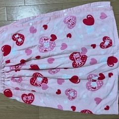 スイムタオル　2枚セット　ラップタオル　プール用品の画像