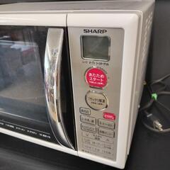 25*80210  SHARP 電子レンジ RE-180KS-W 2015年製の画像