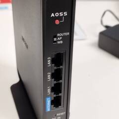 BUFFALO WSR-1500AX2L/Wi-Fi6/無線LANルーターの画像