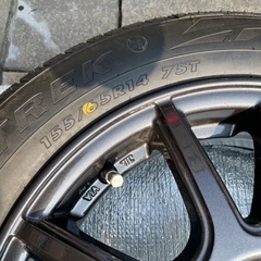 155/65R14 サマータイヤ タイヤホイールセット の画像