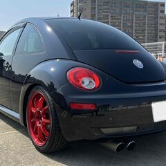 ビシッと決まったニュービートル　カスタム　検付の画像