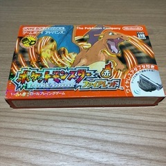 ゲームボーイアドバンスソフト ポケットモンスター赤ファイアレッド（動作未確認）説明書付きの画像