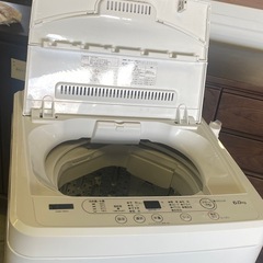 ☆ 洗濯機　YAMADA 6kg YWM-T60H1 2021年製　動作確認済みの画像