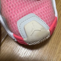 箱有り【NIKE】エアジョーダン　バスケットシューズ ホワイト/ピンクの画像