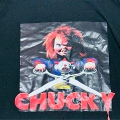 チャイルドプレイ☆チャッキー☆Ｔシャツ☆Lサイズ☆ヴィンテージ☆レトロ☆映画Tシャツ☆の画像