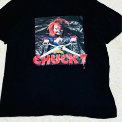 チャイルドプレイ☆チャッキー☆Ｔシャツ☆Lサイズ☆ヴィンテージ☆レトロ☆映画Tシャツ☆の画像