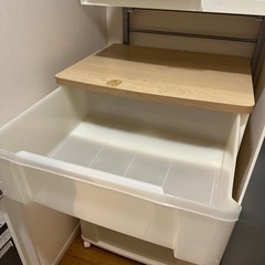 ウッドトップチェスト　衣装ケース　分解済の画像