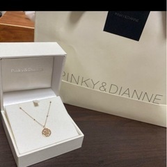Pinky&dianne ネックレス K10イエローゴールド ダイヤモンドの画像