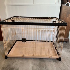 犬のゲージ Richell リッチェル　木製お掃除簡単ペットサークル 90-60の画像