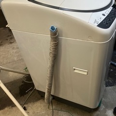 ロ2508-743 Panasonic 電気洗濯乾燥機 8kg 2015年製 動作確認済み 中古の画像
