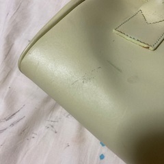 GENUINE LEATHER ハンドバッグ　イタリア製の画像
