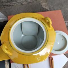 未使用皿3　橘吉　黄交チ　茶器セットの画像