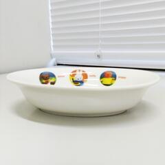 8-496-3 子供　食器(カレー皿)＃10383の画像