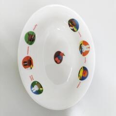 8-496-3 子供　食器(カレー皿)＃10383の画像