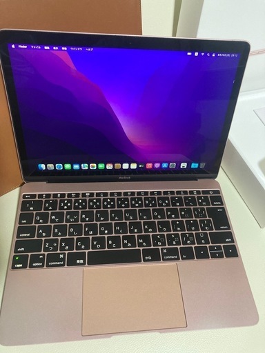 【美品】MacBook 12インチ ローズゴールド CTO最高スペック