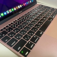 【美品】MacBook 12インチ ローズゴールド CTO最高スペックの画像