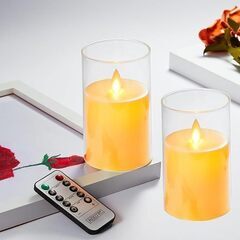 LEDキャンドルライト2個セット 定価1099円の画像