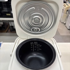 【ニトリ炊飯器】【3合炊き】2018年製★クリーニング済み/6ヶ月保証付き【管理番号12608】野の画像