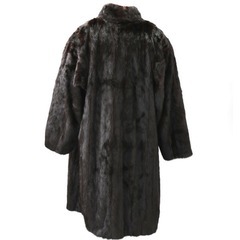 ファーコート SAGA MINK その他アウター ブラウン  Fur Court 9号 ミンクの画像