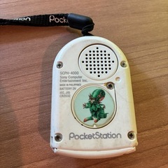 ポケットステーション　ストラップ付き ジャンク品の画像