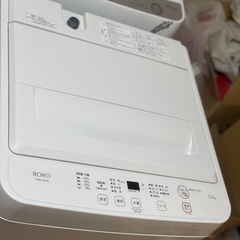 送料・設置込み可　洗濯機　5.5kg ヤマダ電機　2023年【分解クリーニング済み】の画像