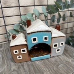 ハムスター　小屋　キャンドルハウス　ガーデニングの画像