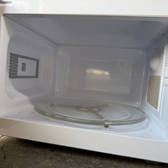 【綺麗‼️高年式✨】Haier 電子レンジ JM-17J-50 2023年製 17L 単機能レンジの画像